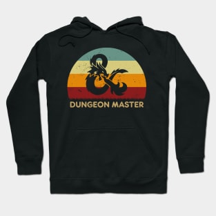 Retro Sunset - Dungeons And Dragons Dragon Hoodie